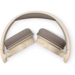Philips tah3209bg casque sans fil supra-aural bleutooth léger, isolation phonique passive, 25 heures d’autonomie, son naturel, a