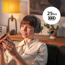 Philips tah3209bg casque sans fil supra-aural bleutooth léger, isolation phonique passive, 25 heures d’autonomie, son naturel, a