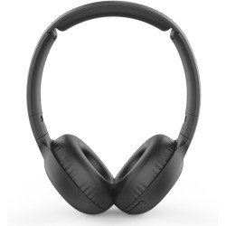 Philips audio tauh202bk casque bleutooth on ears (sans fil, 15 heures de batterie, oreillettes souples, microphone, pliable) noi