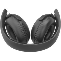 Philips audio tauh202bk casque bleutooth on ears (sans fil, 15 heures de batterie, oreillettes souples, microphone, pliable) noi
