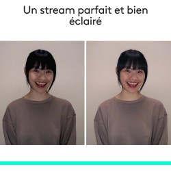 Webcam 1080p Logitech Pro - Coloris noir C922 Noir