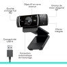 Webcam 1080p Logitech Pro - Coloris noir C922 Noir