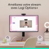 Webcam 1080p Logitech Pro - Coloris noir C922 Noir