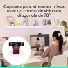 Webcam 1080p Logitech Pro - Coloris noir C922 Noir