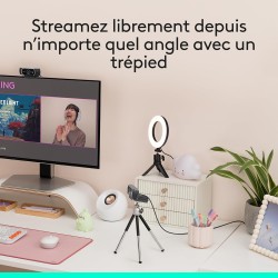 Webcam 1080p Logitech Pro - Coloris noir C922 Noir