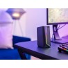 Trust Gaming GXT 609 Zoxa Système d'Enceintes, Haut-parleurs Gamer, 6 Modes d'Éclairage RGB, 12 W, Alimentation USB, Système Aud