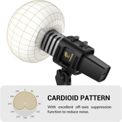 TONOR Micro PC, USB Microphone Condensateur Professionnel pour Gaming Streaming Podcast Studio Enregistrement Singing Youtube Ga