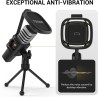 TONOR Micro PC, USB Microphone Condensateur Professionnel pour Gaming Streaming Podcast Studio Enregistrement Singing Youtube Ga