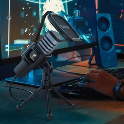 TONOR Micro PC, USB Microphone Condensateur Professionnel pour Gaming Streaming Podcast Studio Enregistrement Singing Youtube Ga