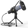 TONOR Micro PC Gaming USB Microphone Condensateur Professionnel pour Streaming Podcast Studio Enregistrement Singing Youtube Gam