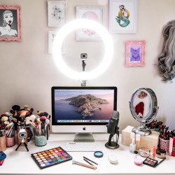 Logitech StreamCam : webcam pour streaming YouTube et Twitch, full HD 1080p 60Fps, connexion USB-C, détection des visages par IA