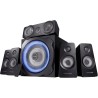 Trust Gaming GXT 658 Tytan Enceinte PC Gamer 5.1, avec Caisson de Basses pour Ordinateur (180 Watt), LED Lumineuse, Télécommande