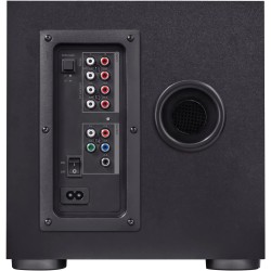 Trust Gaming GXT 658 Tytan Enceinte PC Gamer 5.1, avec Caisson de Basses pour Ordinateur (180 Watt), LED Lumineuse, Télécommande