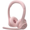 Logitech zone 300 casque bleutooth sans fil avec microphone anti-parasite, compatible avec windows, mac, chrome, linux, ios, ipa