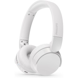 Philips tah4209wh casque sans fil supra-aural bleutooth léger, isolation phonique passive, 55 heures d’autonomie, son naturel, a