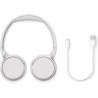 Philips tah4209wh casque sans fil supra-aural bleutooth léger, isolation phonique passive, 55 heures d’autonomie, son naturel, a
