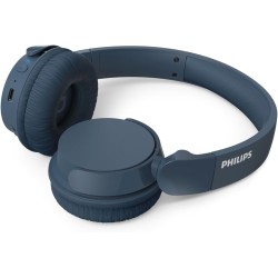 Philips tah4209bl casque sans fil supra-aural bleutooth léger, isolation phonique passive, 55 heures d’autonomie, son naturel, a