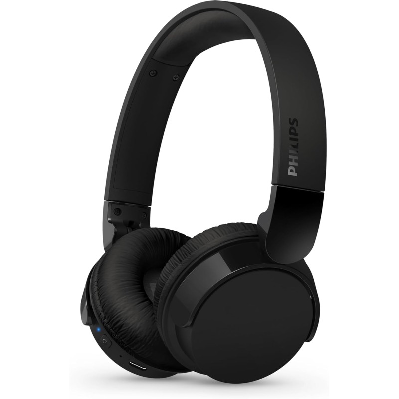 Philips tah4209bk casque sans fil supra-aural bleutooth léger, isolation phonique passive, 55 heures d’autonomie, son naturel, a