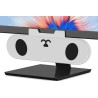ZETIY Haut-Parleur USB, Enceinte PC pour Moniteur Portable, Mini Barre de Son avec Clipser pour Ordinateur Portable, Ordinateur 
