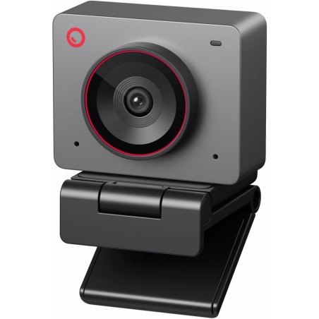OBSBOT Meet 2 - Webcam 4K pour PC avec Capteur 1/2", Cadrage et Autofocus AI, Mode Beauté, Lightweight, HDR, Webcam avec Microph