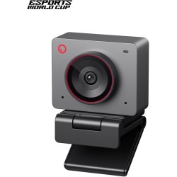 OBSBOT Meet 2 - Webcam 4K pour PC avec Capteur 1/2", Cadrage et Autofocus AI, Mode Beauté, Lightweight, HDR, Webcam avec Microph