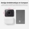 OBSBOT Meet 1080P 60FPS Webcam, Full HD avec Autofocus Et Cadrage AI, Remplacement D’Arrière-Plan, HDR, FOV Réglable, Webcam pou