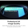 Insta360 Link 2 - Webcam 4K pour PC/Mac, capteur 1/2", Suivi par l'IA, HDR, Micro à réduction de Bruit, contrôle gestuel, pour L