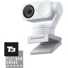 Insta360 Link 2 - Webcam 4K pour PC/Mac, capteur 1/2", Suivi par l'IA, HDR, Micro à réduction de Bruit, contrôle gestuel, pour L