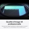 Insta360 Link 2 - Webcam 4K pour PC/Mac, capteur 1/2", Suivi par l'IA, HDR, Micro à réduction de Bruit, contrôle gestuel, pour L
