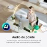 Insta360 Link 2 - Webcam 4K pour PC/Mac, capteur 1/2", Suivi par l'IA, HDR, Micro à réduction de Bruit, contrôle gestuel, pour L