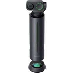 Insta360 wave – haut-parleur ia, bleutooth, enregistreur vocal, 8 micros réduction du bruit, beamforming, transcription et résum