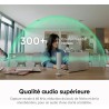 Insta360 wave – haut-parleur ia, bleutooth, enregistreur vocal, 8 micros réduction du bruit, beamforming, transcription et résum