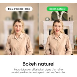 Insta360 Link 2 Kit tripode- Webcam 4K pour PC/Mac, capteur 1/2", Suivi par l'IA, HDR, Micro à réduction de Bruit, contrôle gest