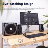 Trust Tytan Enceinte PC 2.1 avec Caisson de Basses, 120 W, Gestion Intelligente de l’Alimentation, Contrôle du Volume Filaire, S