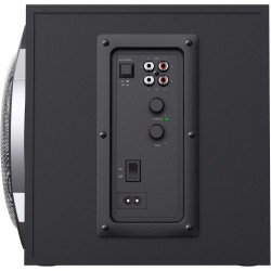 Trust Tytan Enceinte PC 2.1 avec Caisson de Basses, 120 W, Gestion Intelligente de l’Alimentation, Contrôle du Volume Filaire, S