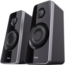 Trust Tytan Enceinte PC 2.1 avec Caisson de Basses, 120 W, Gestion Intelligente de l’Alimentation, Contrôle du Volume Filaire, S