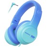 Casque Audio Enfant, 74/85/94dB Volume Sécurisé Casque Filaire Enfant, Son Stéréo, Pliable, 3.5 mm Jack Over Ear Casque pour Enf