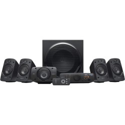Logitech Z906 Système de Haut-Parleurs avec Son Surround 5.1, Certifié THX, Dolby & DTS, 1000 Watts en Puissance, Multi-Disposit