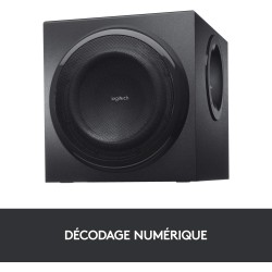 Logitech Z906 Système de Haut-Parleurs avec Son Surround 5.1, Certifié THX, Dolby & DTS, 1000 Watts en Puissance, Multi-Disposit