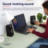 Trust Tytan Enceinte PC 2.0 pour Ordinateur, 36 Watt, Jack 3.5 mm, Alimentation USB, Speaker avec Connexion Line-in pour Tablett
