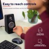 Trust Tytan Enceinte PC 2.0 pour Ordinateur, 36 Watt, Jack 3.5 mm, Alimentation USB, Speaker avec Connexion Line-in pour Tablett
