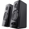 Trust Tytan Enceinte PC 2.0 pour Ordinateur, 36 Watt, Jack 3.5 mm, Alimentation USB, Speaker avec Connexion Line-in pour Tablett