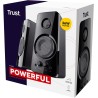 Trust Tytan Enceinte PC 2.0 pour Ordinateur, 36 Watt, Jack 3.5 mm, Alimentation USB, Speaker avec Connexion Line-in pour Tablett