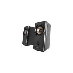 Creative t60 2.0 enceintes pc hi-fi compactes hauts parleurs bleutooth 5.0, audio usb-c, aux 3,5 mm, puissance de crête 60w, pou