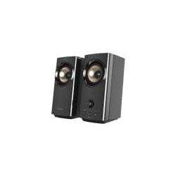 Creative t60 2.0 enceintes pc hi-fi compactes hauts parleurs bleutooth 5.0, audio usb-c, aux 3,5 mm, puissance de crête 60w, pou