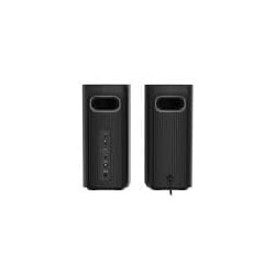 Creative t60 2.0 enceintes pc hi-fi compactes hauts parleurs bleutooth 5.0, audio usb-c, aux 3,5 mm, puissance de crête 60w, pou