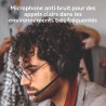 Jabra Evolve 10, Casque d'écoute de Bureau, Microphone à réduction de Bruit, Conception compacte et légère, Bras pivotant à 270 