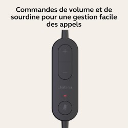 Jabra Evolve 10, Casque d'écoute de Bureau, Microphone à réduction de Bruit, Conception compacte et légère, Bras pivotant à 270 