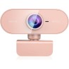 Webcam 1080P,Full HD Camera PC Grand Angle 90 °avec Microphone Antibruit,Caméra USB Plug Play pour Ordinateur Bureau Portable Ma