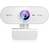 Webcam 1080P,Full HD Camera PC Grand Angle 90 °avec Microphone Antibruit,Caméra USB Plug Play pour Ordinateur Bureau Portable Ma
